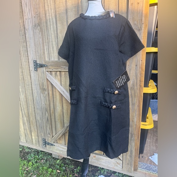 TUCKERNUCK

Black Tweed Jackie Dress - Picture 9 of 11